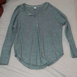 Oversized Henley shirt in great condition